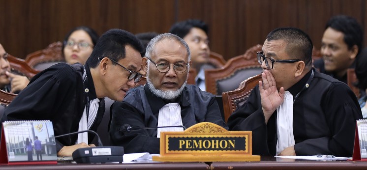 Kuasa hukum dan pemohon dalam sidang 6 Oktober 2026